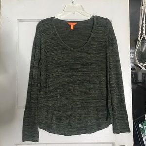 Long sleeve green shirt